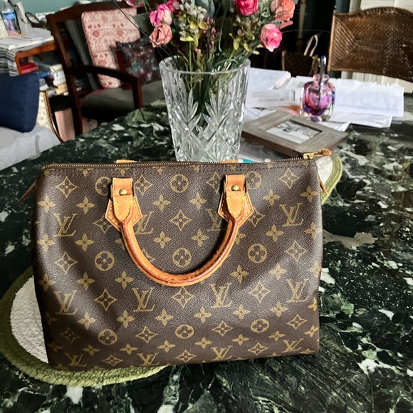 🌺Sale Firm in price only 👏👏👏authentic Vintage Louis Vuitton Speedy 30 - Picture 10 of 10